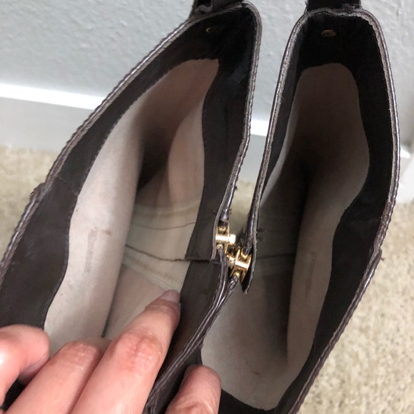 Michael Kors brown leather boots - Picture 6 of 7